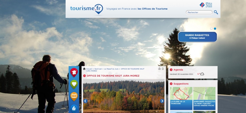 L’OFFICE DE TOURISME DE MOREZ UTILISE BRIDGE ! 1 Morez