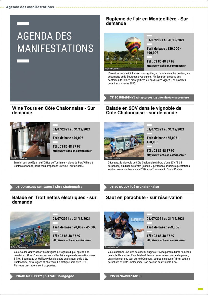 Un nouveau guide des manifestations pour le CRT de Bourgogne ! 2 manifestations grand chalon 2021 25 Page 3 scaled