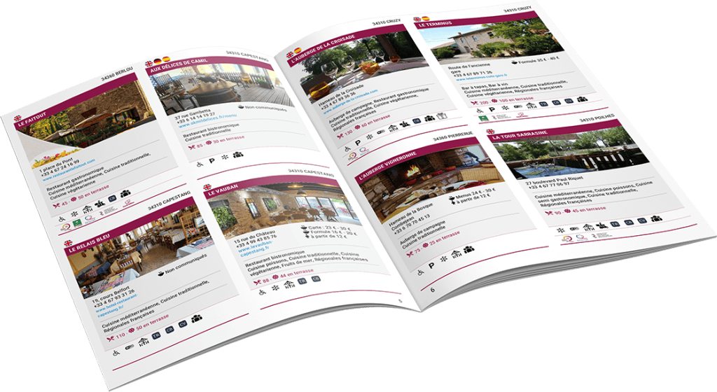 salons 1 Guide restaurants - OT Canal du Midi