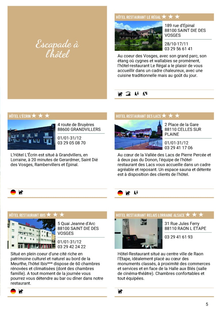Guide gites saint die 2024 bridge Page 3