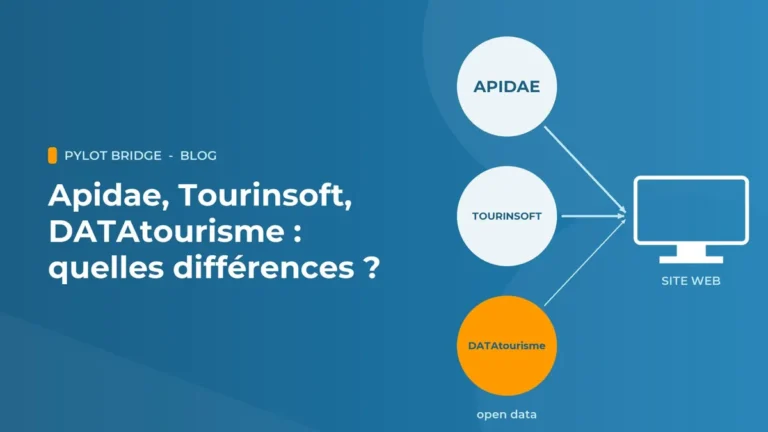 Apidae, Tourinsoft et DATAtourisme : trois sources de données touristiques pour alimenter un site web d'office de tourisme
