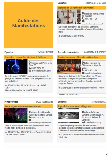 luneville-manifestations